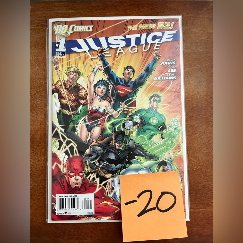 Issue #1 DC comics Justice League